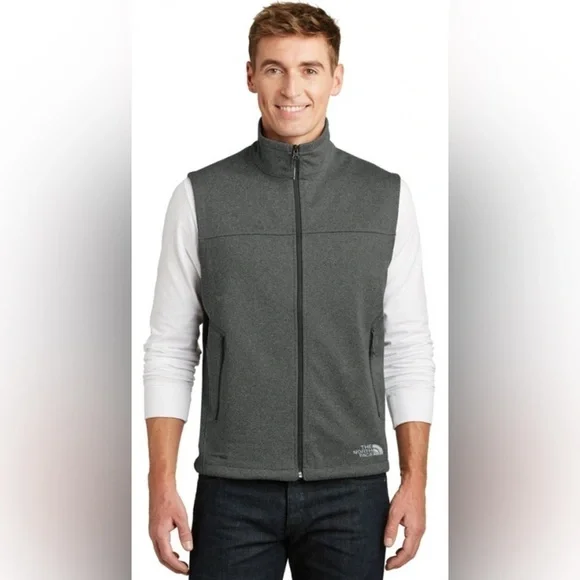 The North Face Ridgeline Soft Shell Vest, XXL deep grey full zip - Picture 1 of 9
